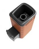 Печь для бани ПБ Каронада XXL Heavy Metal ДА терракота