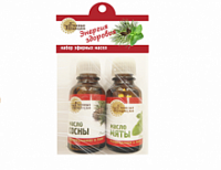 Эфирное масло набор 2*15 мл (сосна, мята) БТ